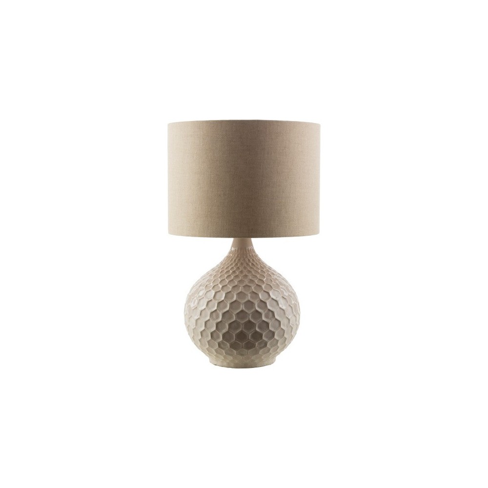Surya Blakely Oatmeal Lighting 23"H X 14"W X 14"D Surya Blakely Oatmeal Lighting 23"H X 14"W X 14"D