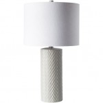 Surya Branch White Lighting 24"H X 13"W X 13"D