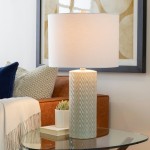 Surya Branch White Lighting 24"H X 13"W X 13"D