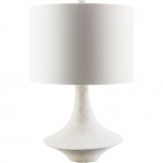 Surya Bryant White Lighting 23"H X 15"W X 15"D