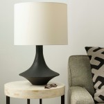 Surya Bryant Black Lighting 23"H X 15"W X 15"D
