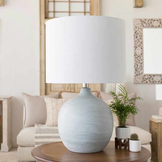 Surya Burke Light Gray Lighting 32"H X 20"W X 20"D