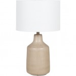 Surya Foreman Light Gray Lighting 25"H X 15"W X 15"D