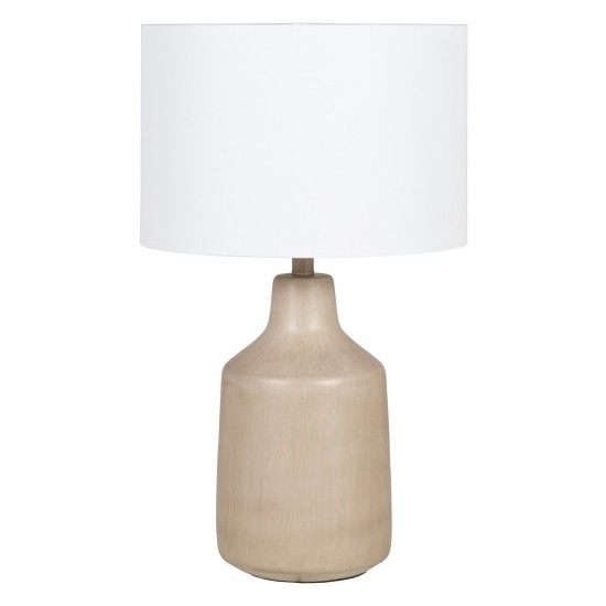 Surya Foreman Light Gray Lighting 25"H X 15"W X 15"D