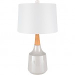 Surya Kent Off-White Lighting 28"H X 15"W X 15"D