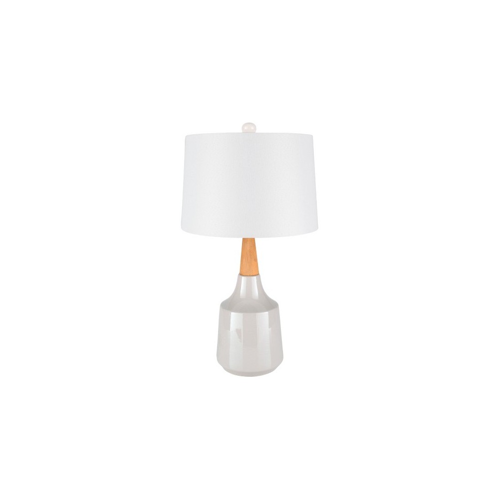 Surya Kent Off-White Lighting 28"H X 15"W X 15"D