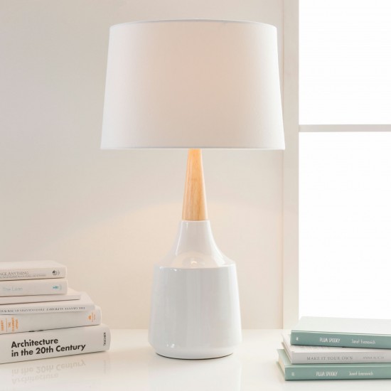 Surya Kent Off-White Lighting 28"H X 15"W X 15"D