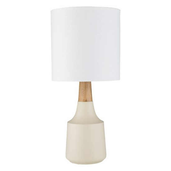 Surya Kent Light Gray Lighting 18"H X 8"W X 8"D