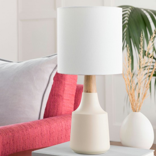 Surya Kent Light Gray Lighting 18"H X 8"W X 8"D