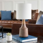 Surya Kent Brown Lighting 18"H X 8"W X 8"D