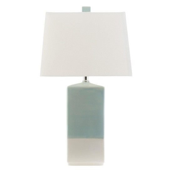 Surya Malloy Light Gray Lighting 26"H X 14"W X 9"D
