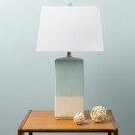 Surya Malloy Light Gray Lighting 26"H X 14"W X 9"D