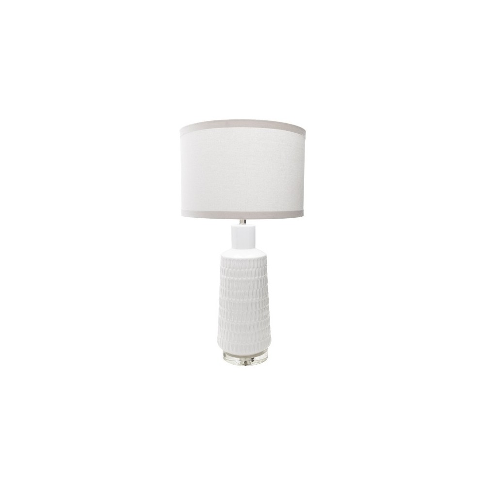 Surya Mcrae White Lighting 35"H X 18"W X 18"D Surya Mcrae White Lighting 35"H X 18"W X 18"D