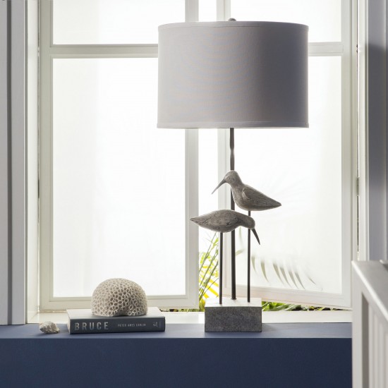 Surya Seagull White Lighting 31"H X 15"W X 15"D