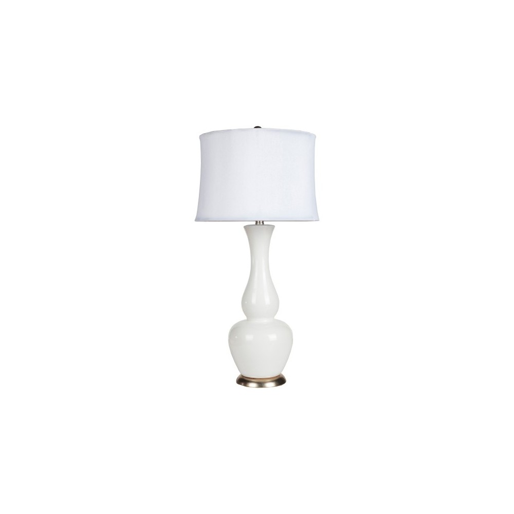 Surya Stephens White Lighting 30"H X 15"W X 15"D Surya Stephens White Lighting 30"H X 15"W X 15"D