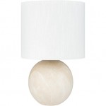 Surya Vogel Ivory, White Lighting 22"H X 13"W X 13"D