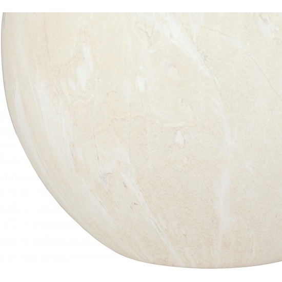 Surya Vogel Ivory, White Lighting 22"H X 13"W X 13"D