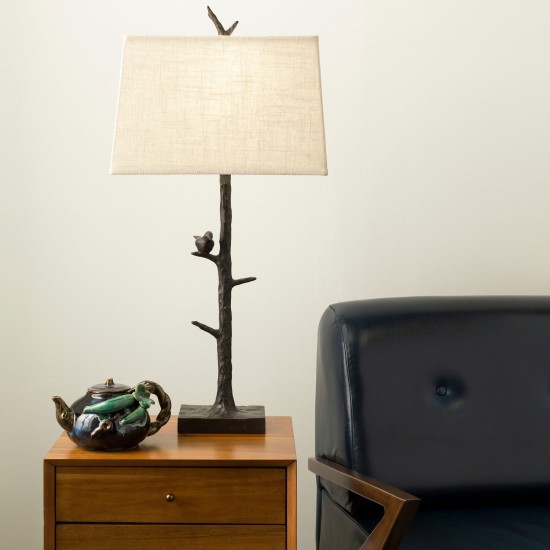 Surya Weber Medium Gray Lighting 32"H X 16"W X 9"D