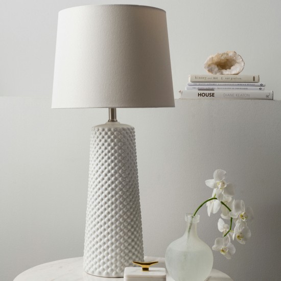 Surya Wesley Light Gray Lighting 29"H X 14"W X 14"D