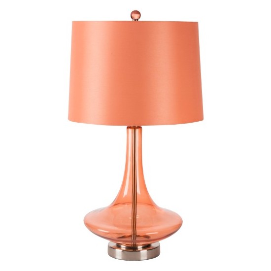 Surya Zoey Orange Lighting 26"H X 14"W X 14"D