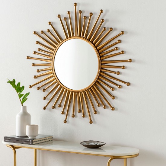 Surya Amon Mirror 35"H X 35"W X 1"D