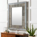 Surya Arragon Mirror 50"H X 40"W X 1.8"D