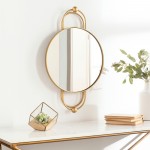 Surya Caroline Mirror 25"H X 15"W X 1.8"D