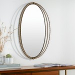 Surya Chasm Mirror 30"H X 20"W X 2.8"D