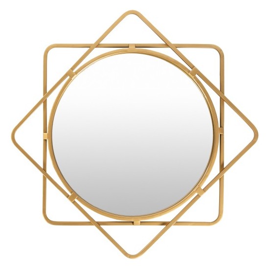 Surya Constance Mirror 28"H X 28"W X 1"D