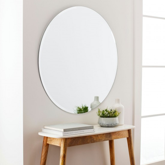 Surya Contour Con-001 Mirror 18"H X 18"W X 0.4"D