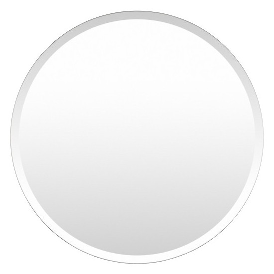 Surya Contour Mirror 30"H X 30"W X 0.4"D