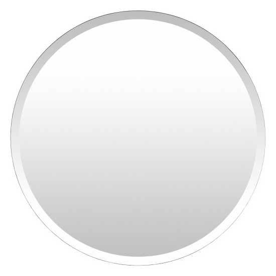 Surya Contour Mirror 42"H X 42"W X 0.4"D