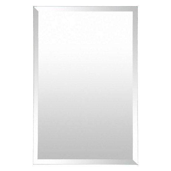 Surya Contour Mirror 30"H X 20"W X 0.4"D