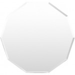 Surya Crystalline Mirror 36"H X 36"W X 0.2"D