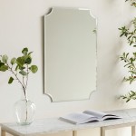 Surya Crystalline Mirror 12"H X 18"W X 0.2"D