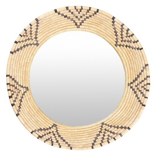 Surya Dastkar Das-001 Mirror 24"H X 24"W X 3"D