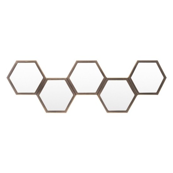 Surya Honeycomb Hny-002 Mirror 11"H X 35"W X 1"D