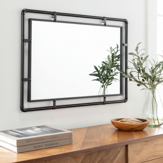 Surya Indus Mirror 35"H X 24"W X 1.3"D