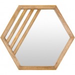 Surya Jorah Mirror 23"H X 23"W X 1"D