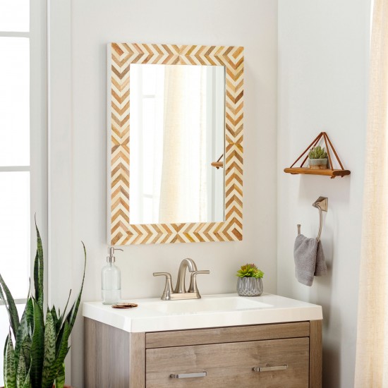 Surya Kathryn Mirror 30"H X 22"W X 1.5"D