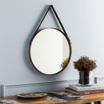 Surya Lathan Mirror 28"H X 18"W X 1.3"D