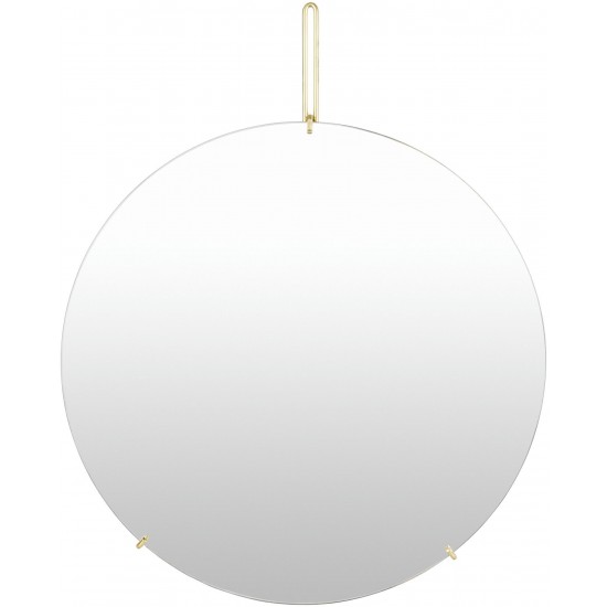 Surya Lunar Mirror 31"H X 24"W X 0.3"D