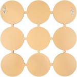 Surya Orbit Mirror 24"H X 24"W X 0.8"D
