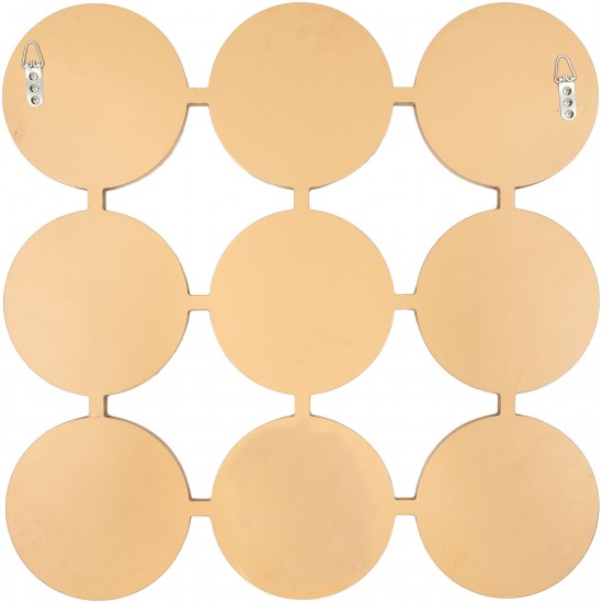 Surya Orbit Mirror 24"H X 24"W X 0.8"D