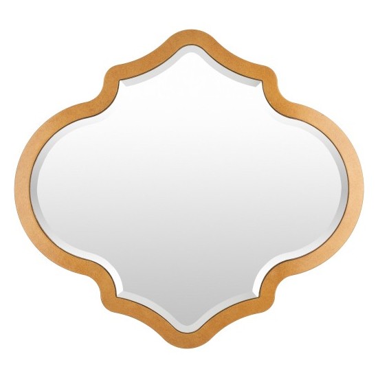 Surya Quatrefoil Mirror 26"H X 28"W X 0.4"D