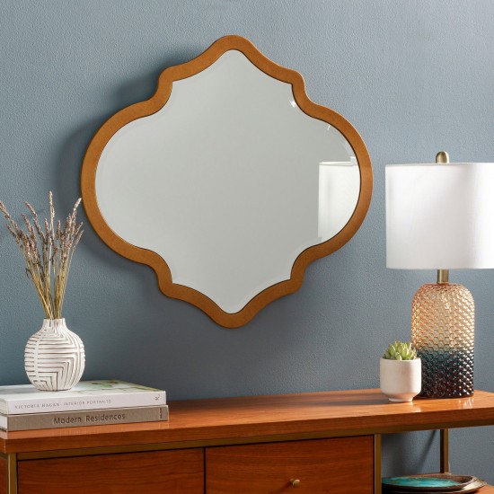 Surya Quatrefoil Mirror 26"H X 28"W X 0.4"D