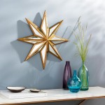 Surya Starfish Mirror 22"H X 22"W X 3.1"D