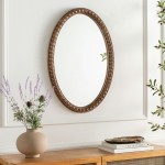 Surya Zohra Mirror 32"H X 22"W X 1.8"D