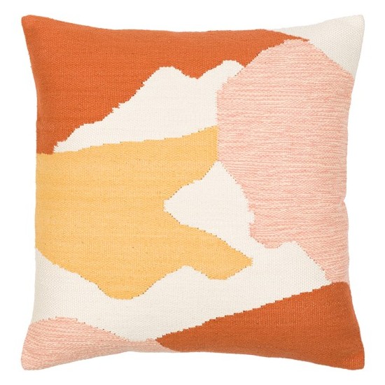 Surya Aimee Dusty Pink Pillow Cover 22"H X 22"W