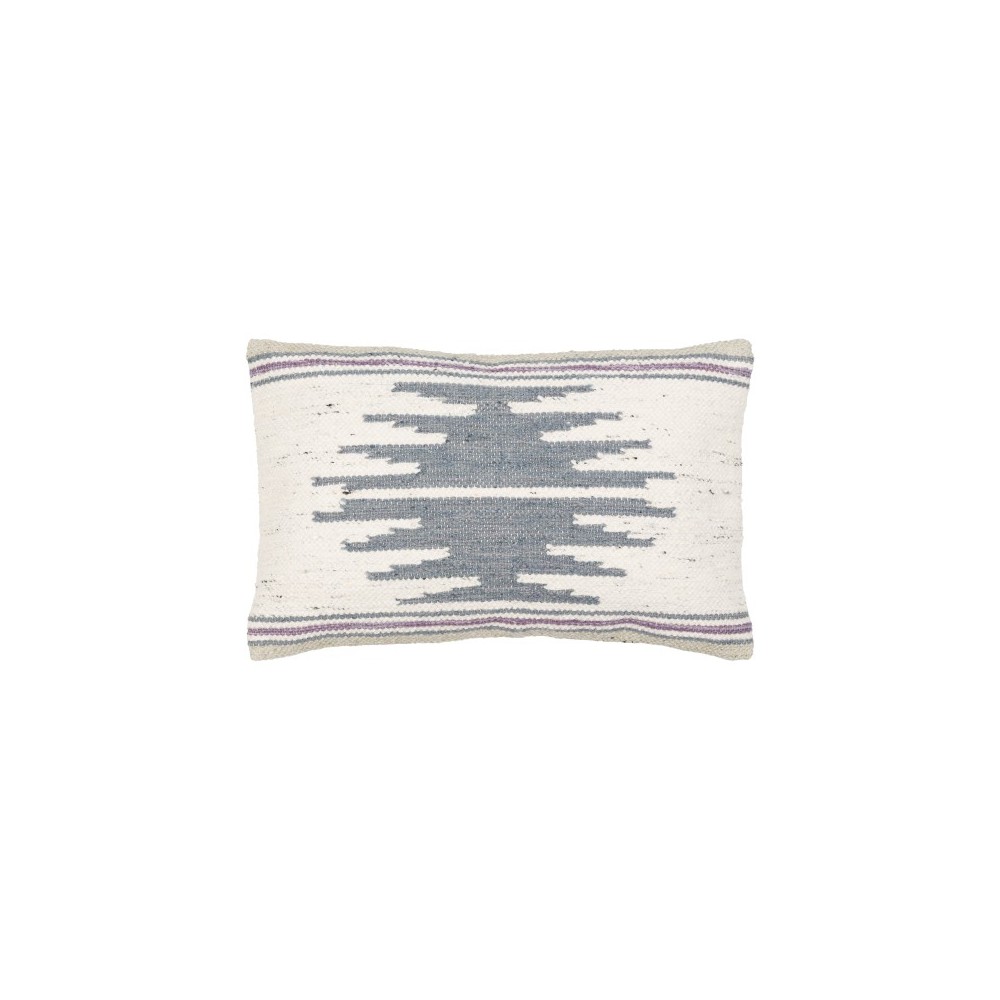 Surya Alamosa Charcoal Pillow Cover 14"H X 22"W Surya Alamosa Charcoal Pillow Cover 14"H X 22"W